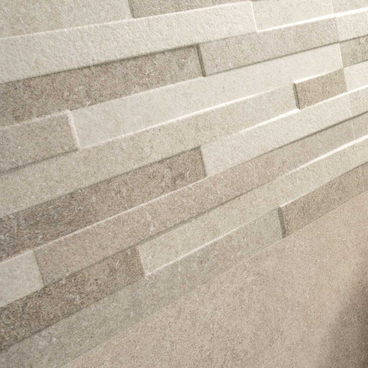 Baldocer Cerámica Pierre Taupe Decor Wandtegel 30x60cm